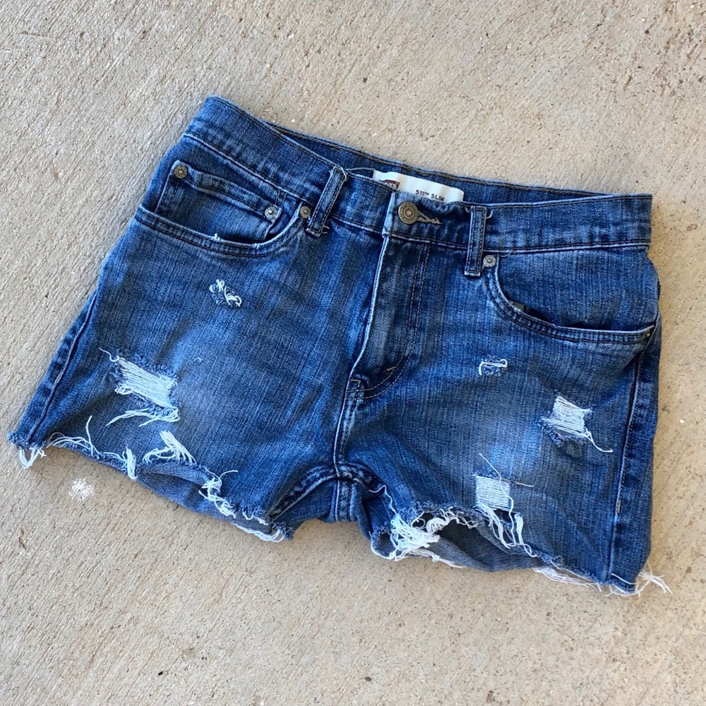Levi’s Cutoffs Shorts - Vintage - Distressed
